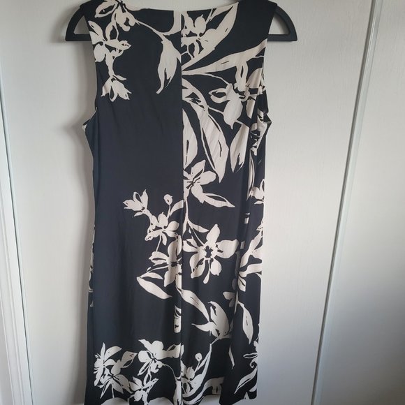 NWOT Black and White Sheath Dress - Picture 2 of 2